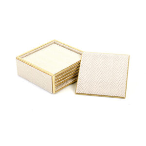 square coasters set of 6 | brown (copy)